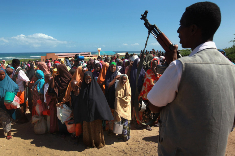 Image: Somali Famine Refugees Seek Aid In Mogadishu